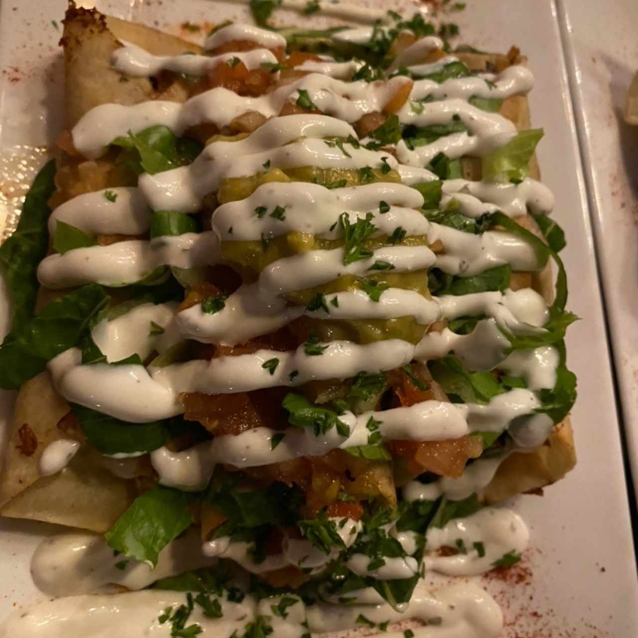 Tacos dorados 