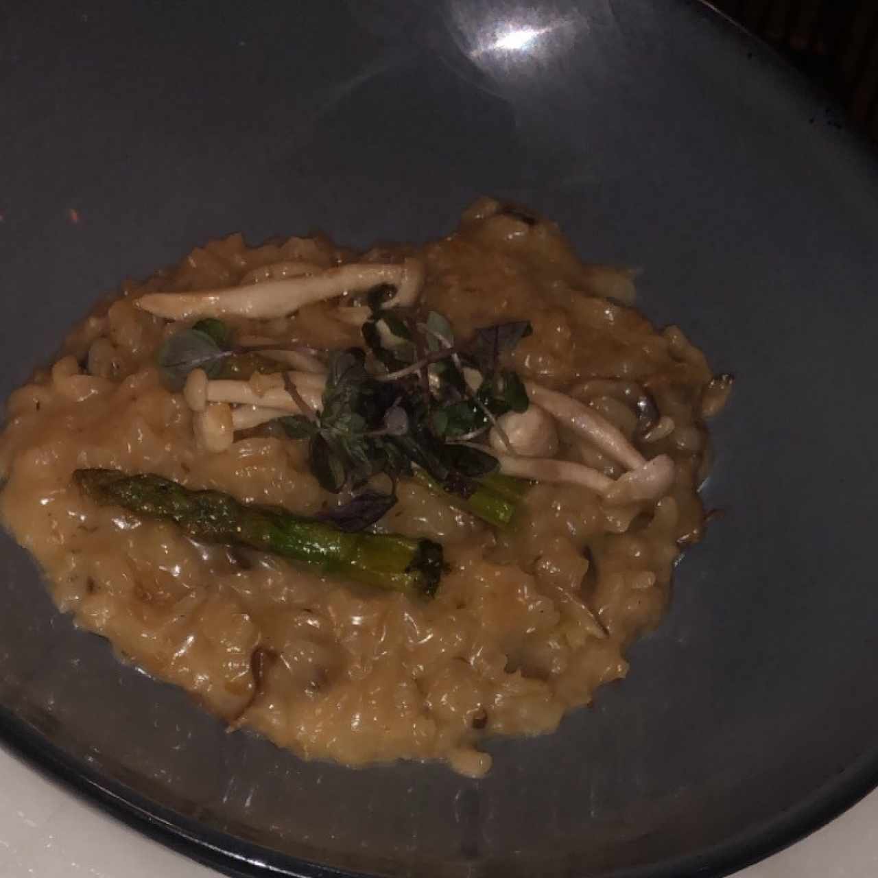 risotto de hongos 