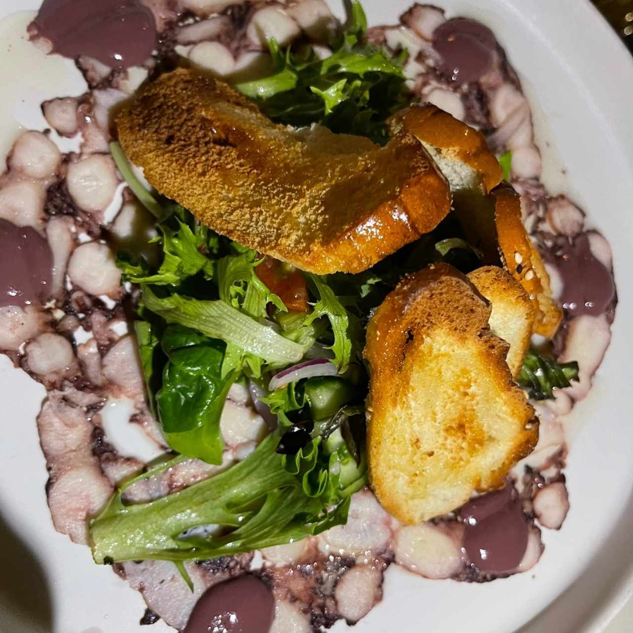 APETAIZERS - CARPACCIO DE PULPO