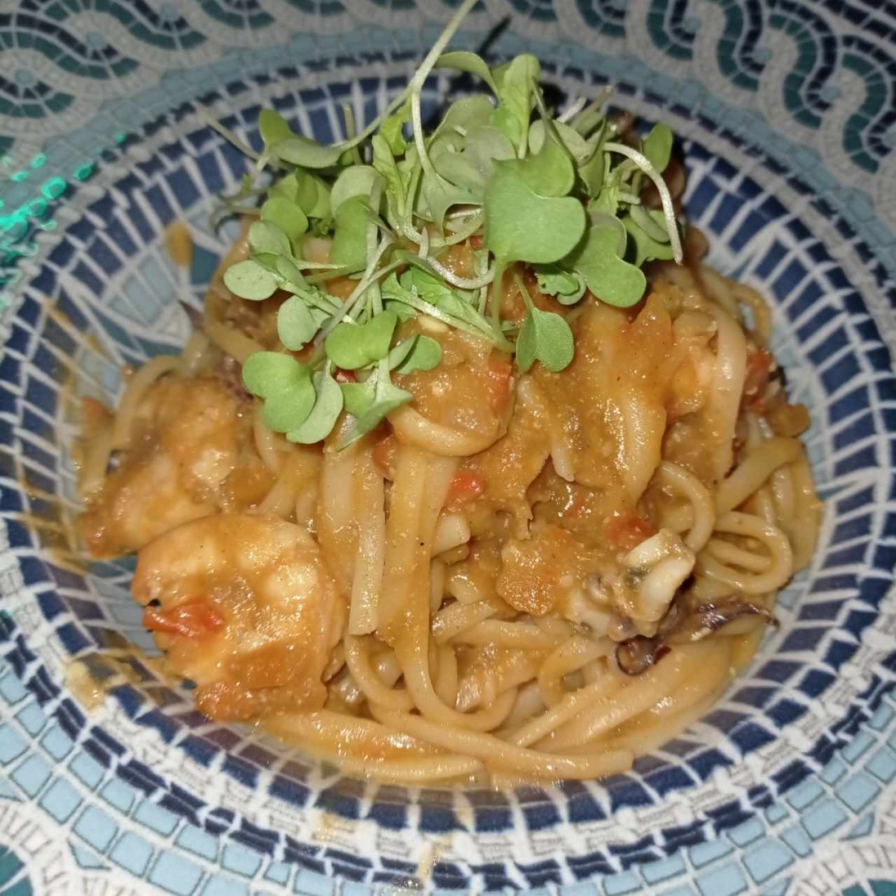 PASTAS FRUTOS DEL MAR