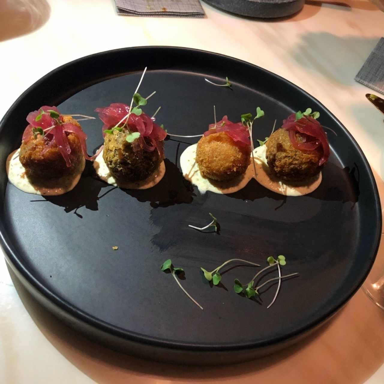 croquetas de chorizo y morcilla 