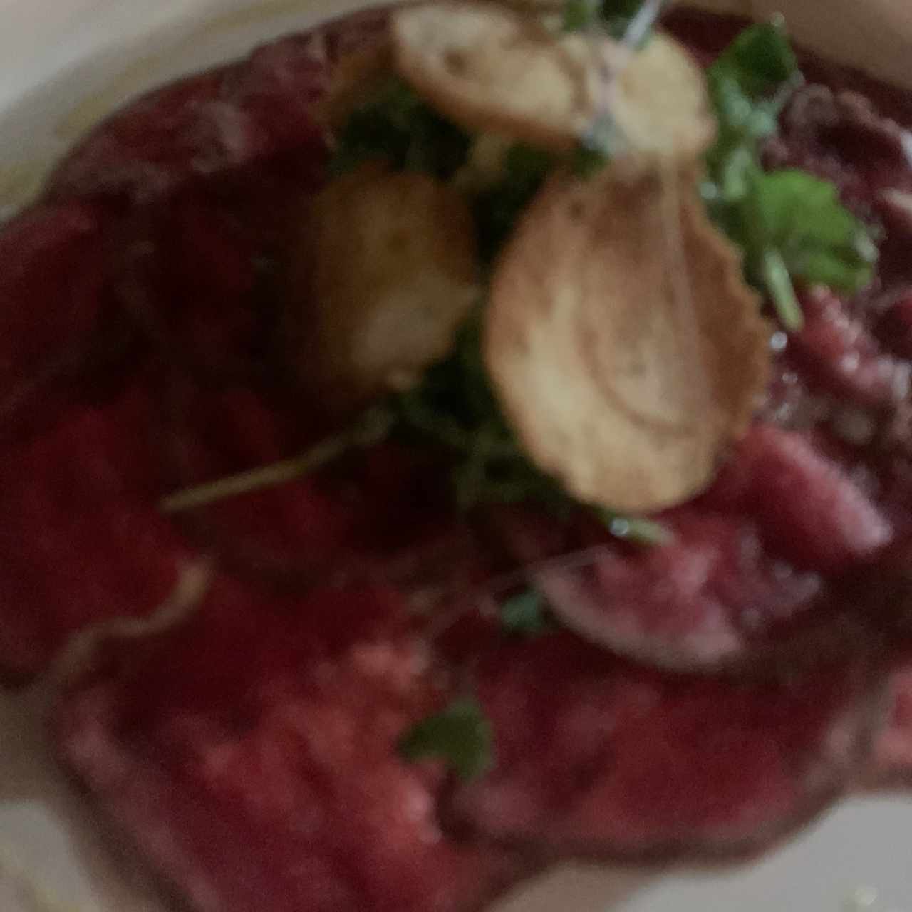 carpaccio de res