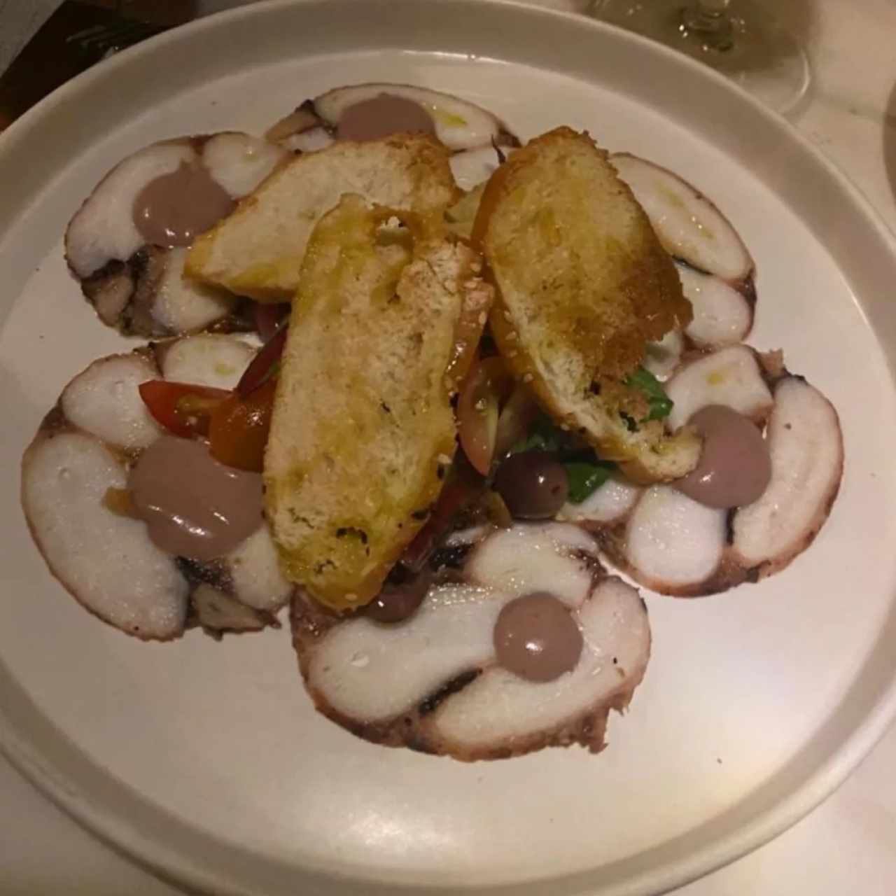 APETAIZERS - CARPACCIO DE PULPO