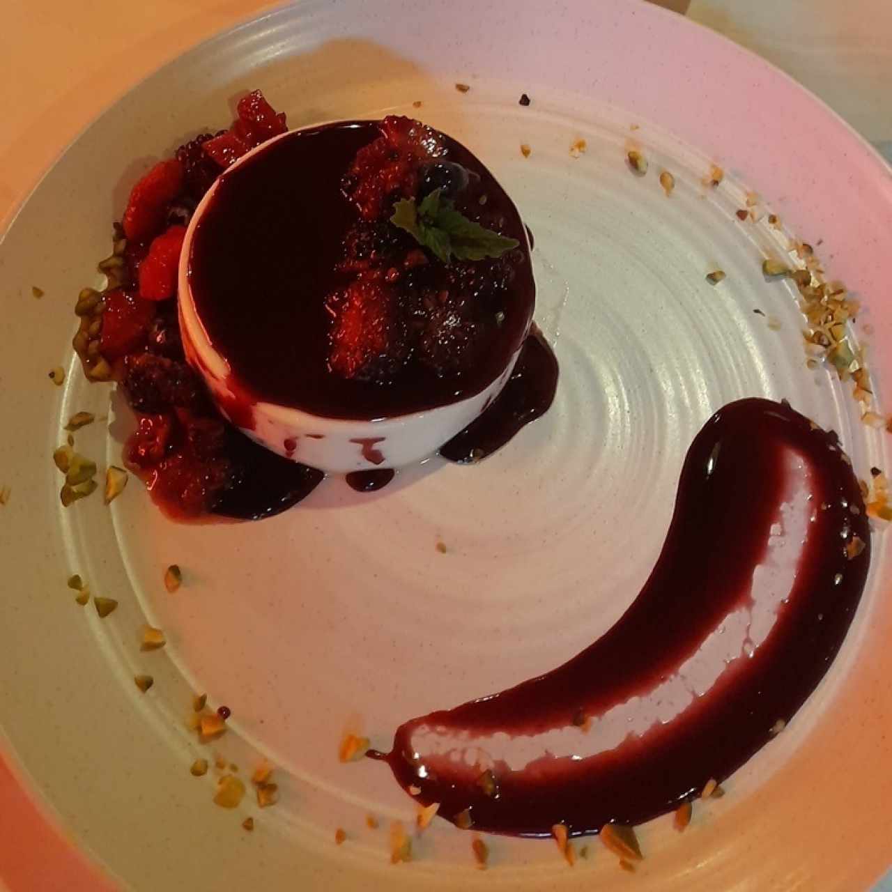 Panna Cotta ai Frutti di Bosco