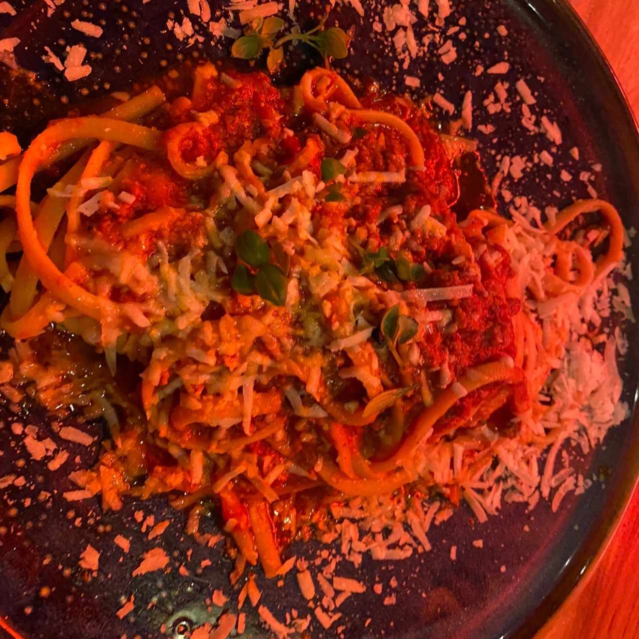 Linguini al Ragu della Nonna