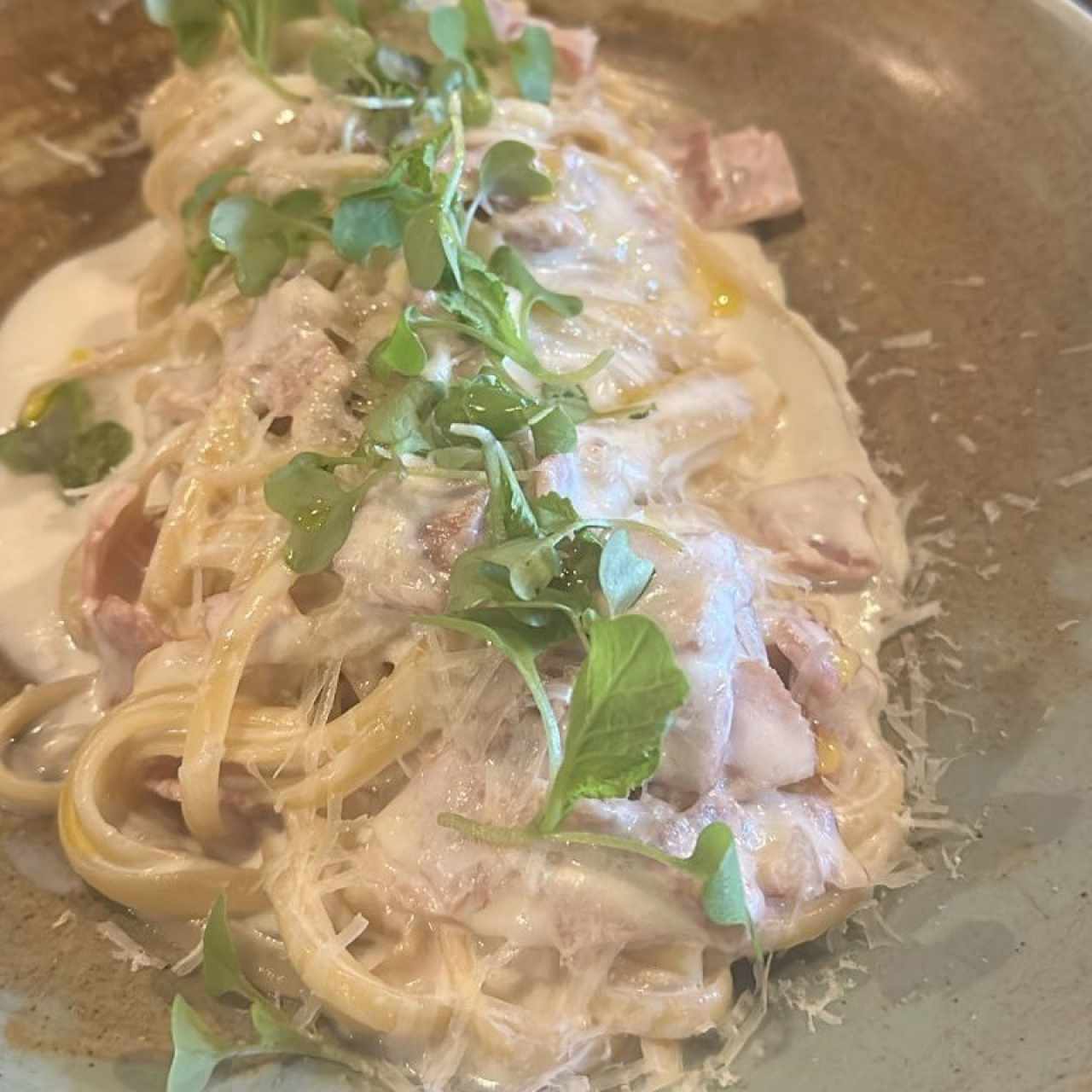 Menú Bambini - Spaghetti Alfredo