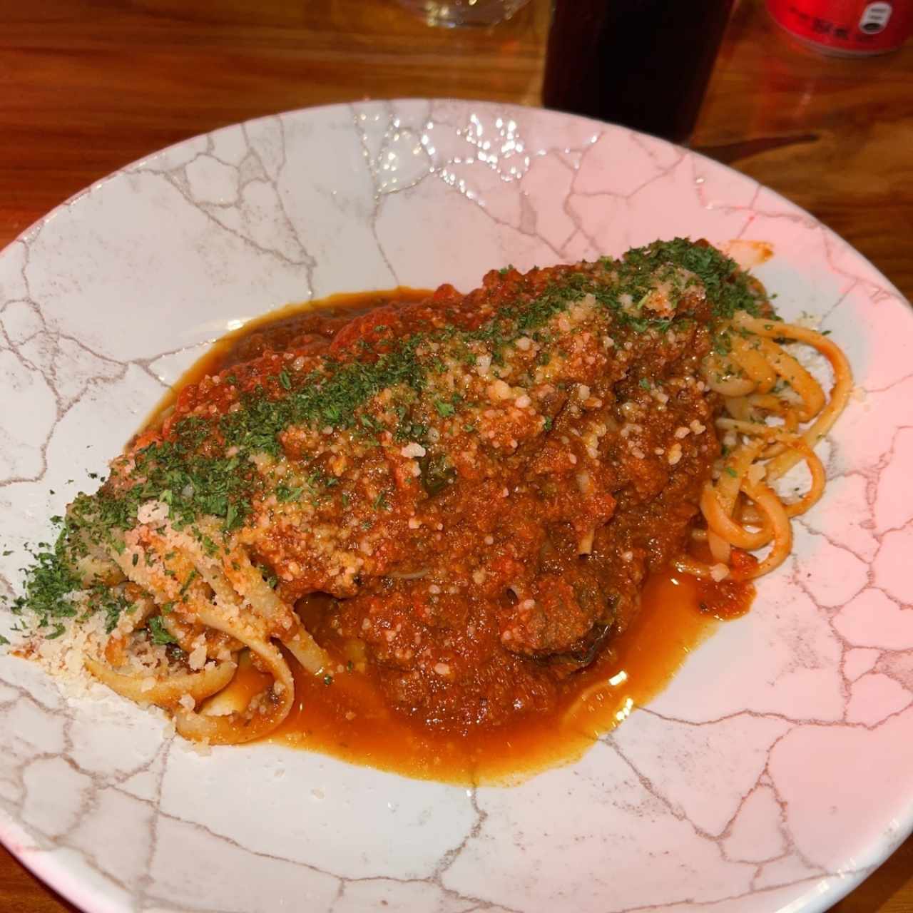 Linguini al Ragu della Nonna