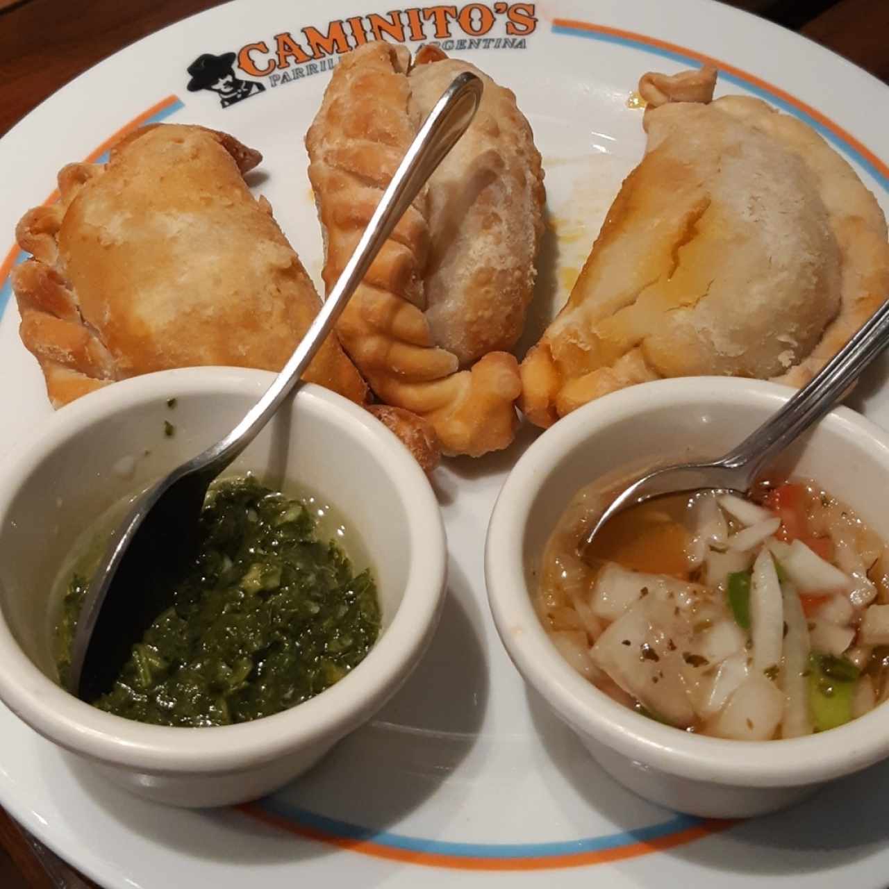 trio de empanaditas