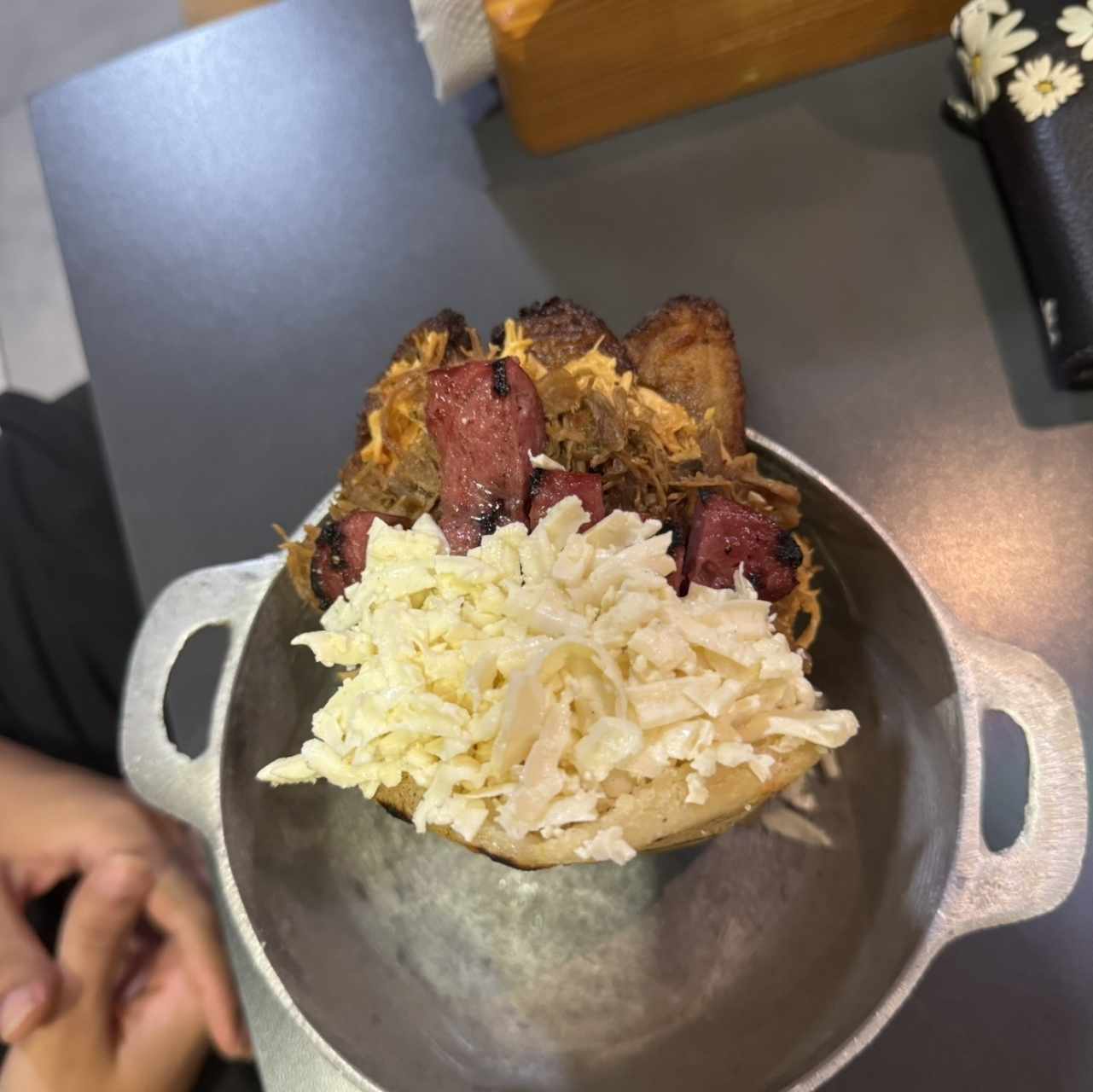 Arepa con todo