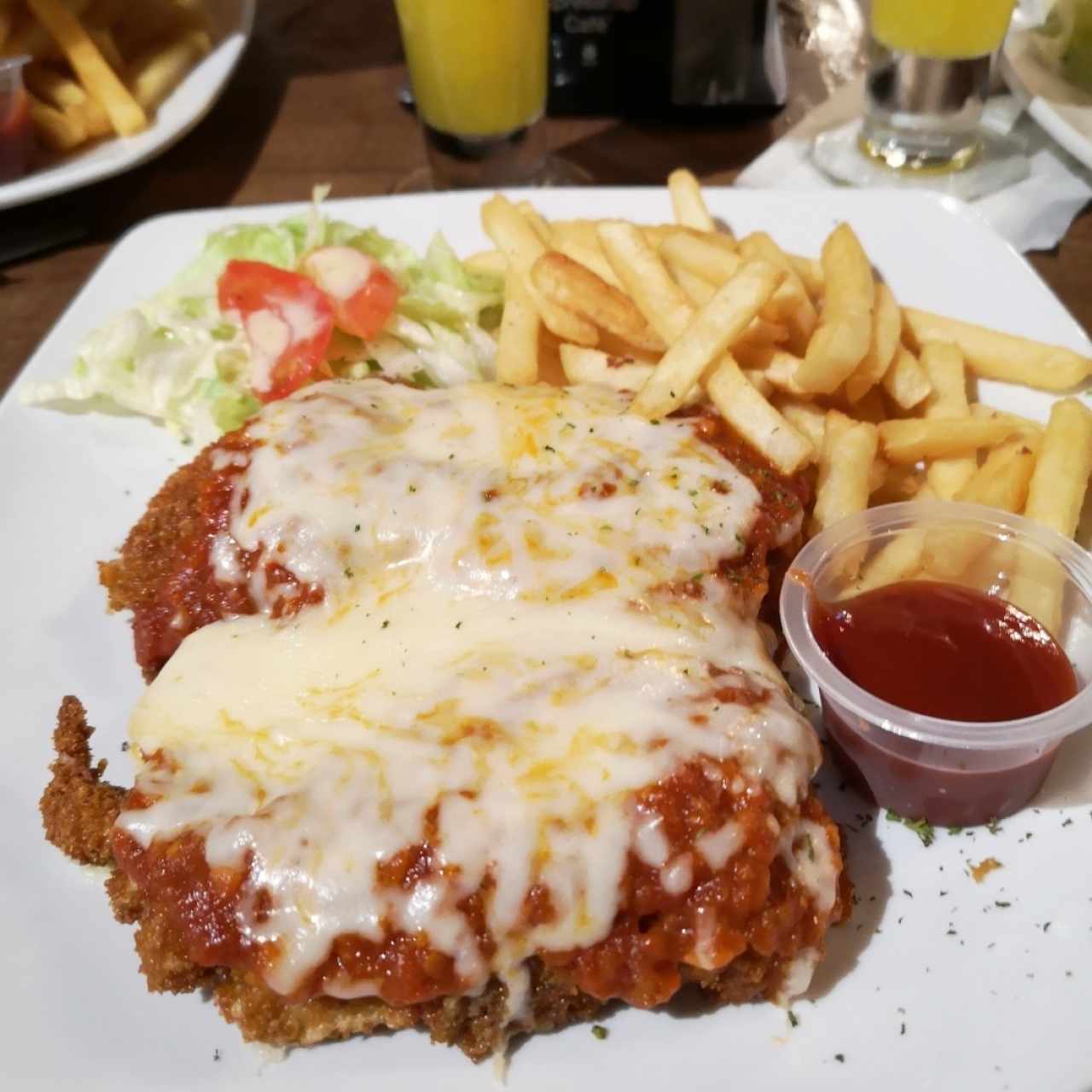 milanesa de pollo 