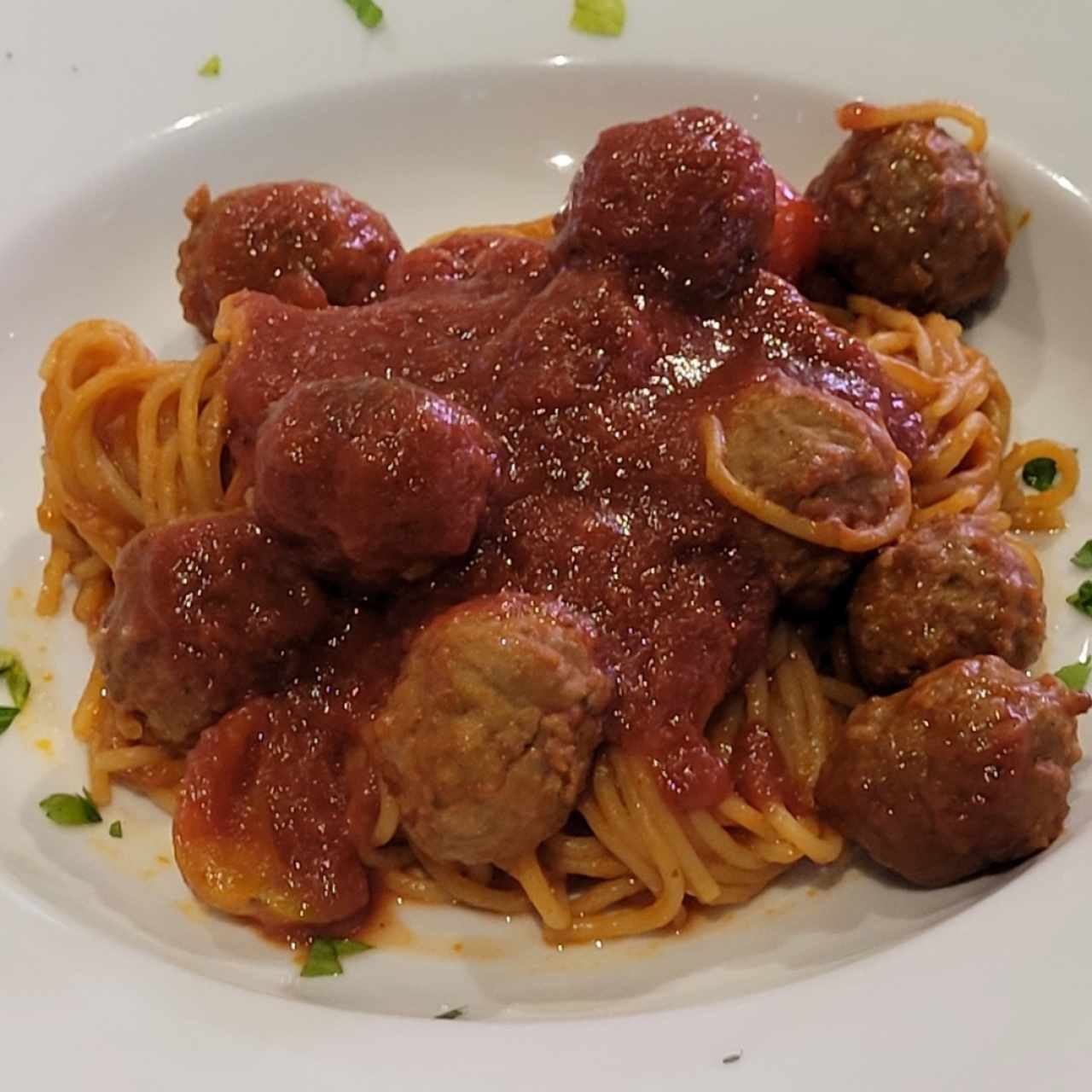 Spaguetti / Ni a la Bolognesa bola carne 