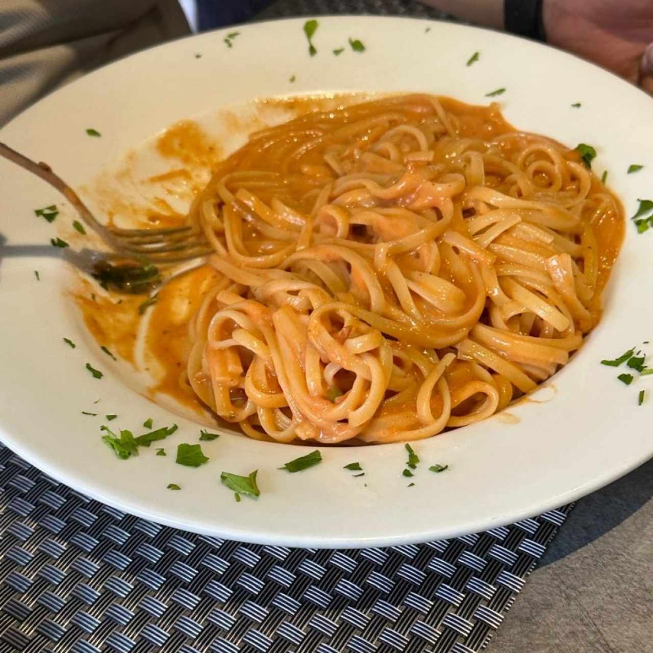 linguine salsa Rafaella 