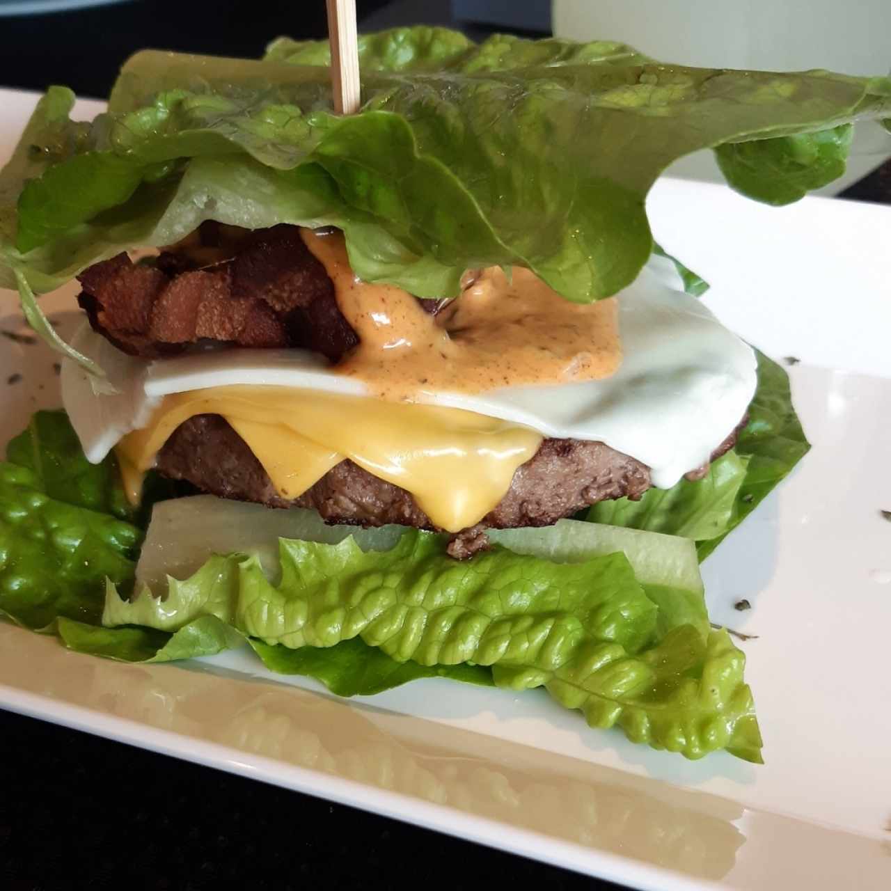 keto  burguer