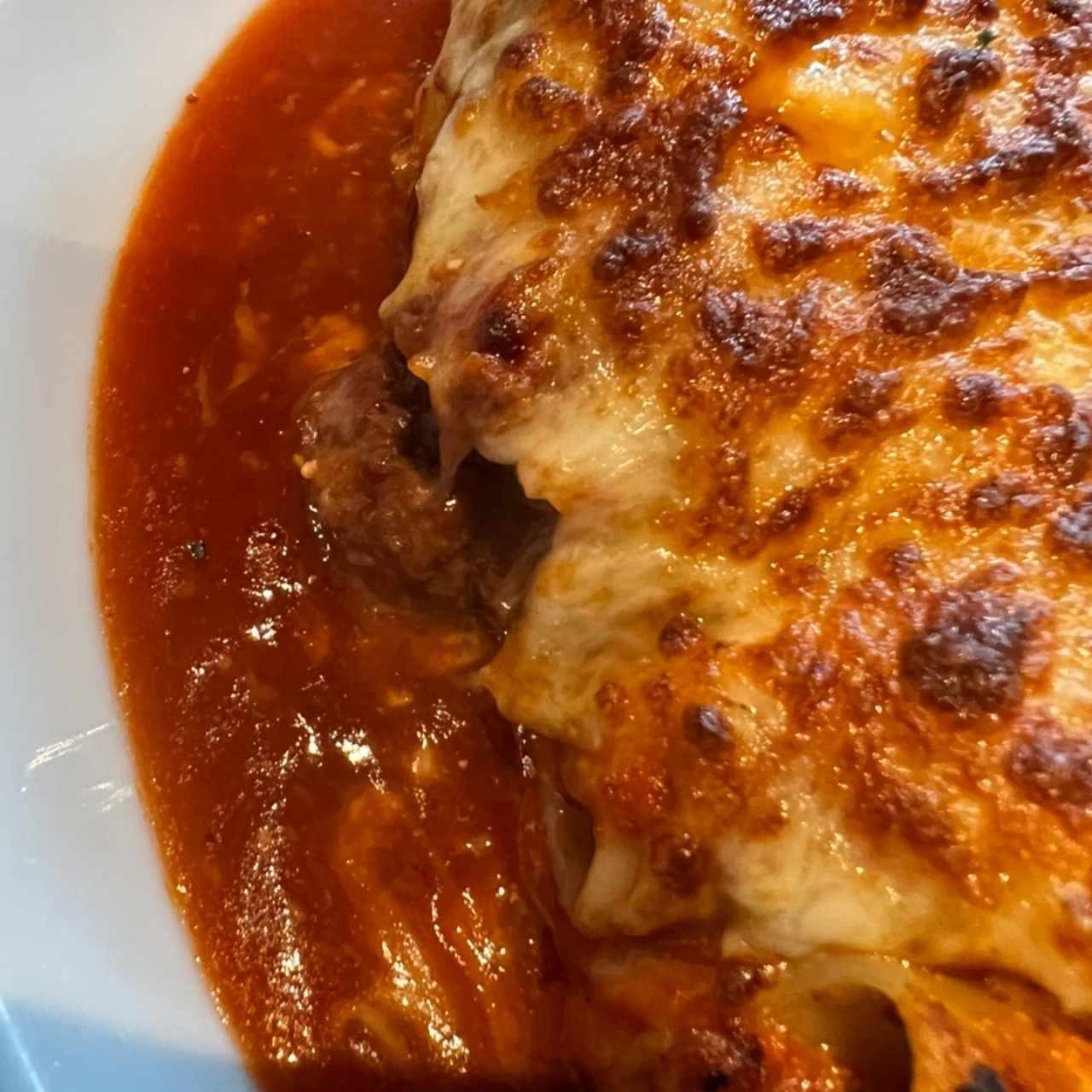 Lasagña de Carne Gratinada