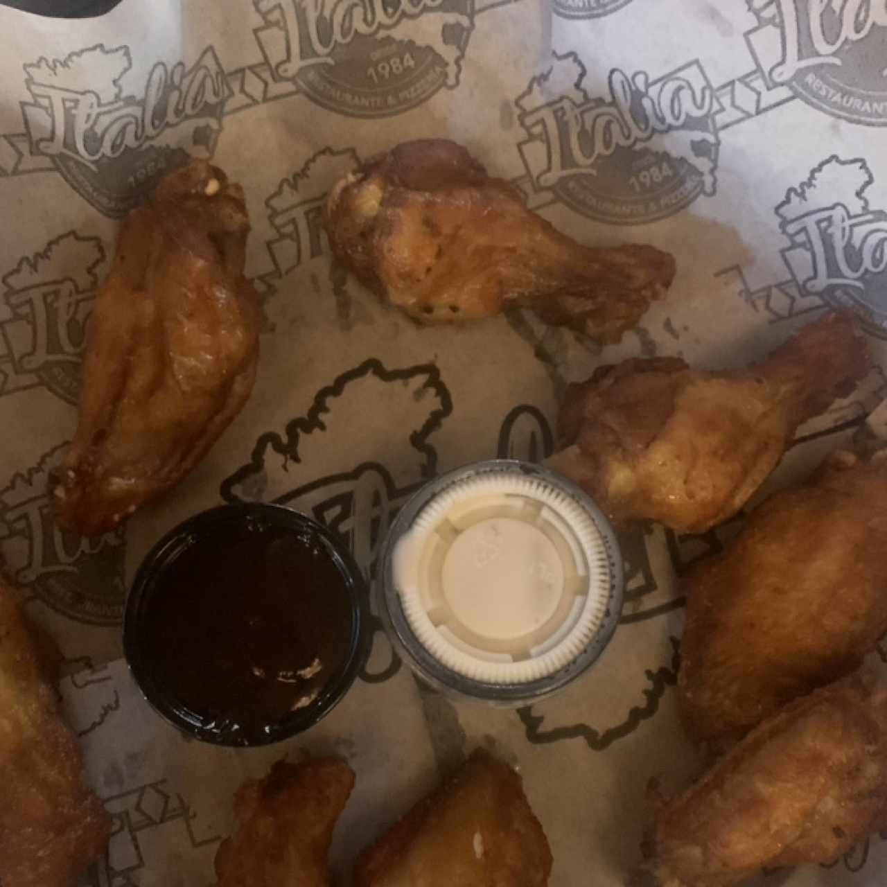 Alitas de pollo