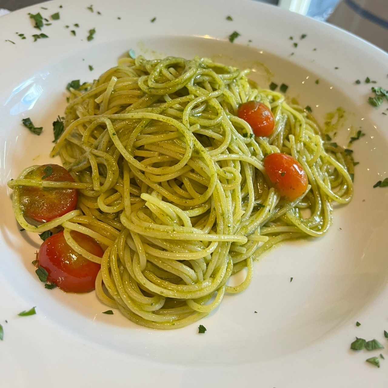 Spaguetti / Ni Al Pesto