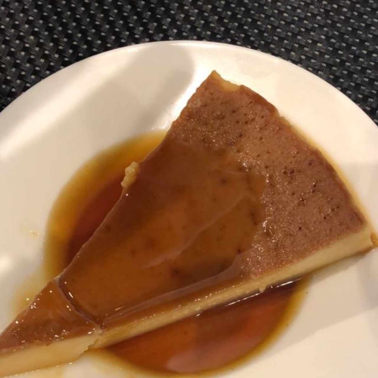 flan de la casa!!... muy rico!!!❤️❤️❤️❤️