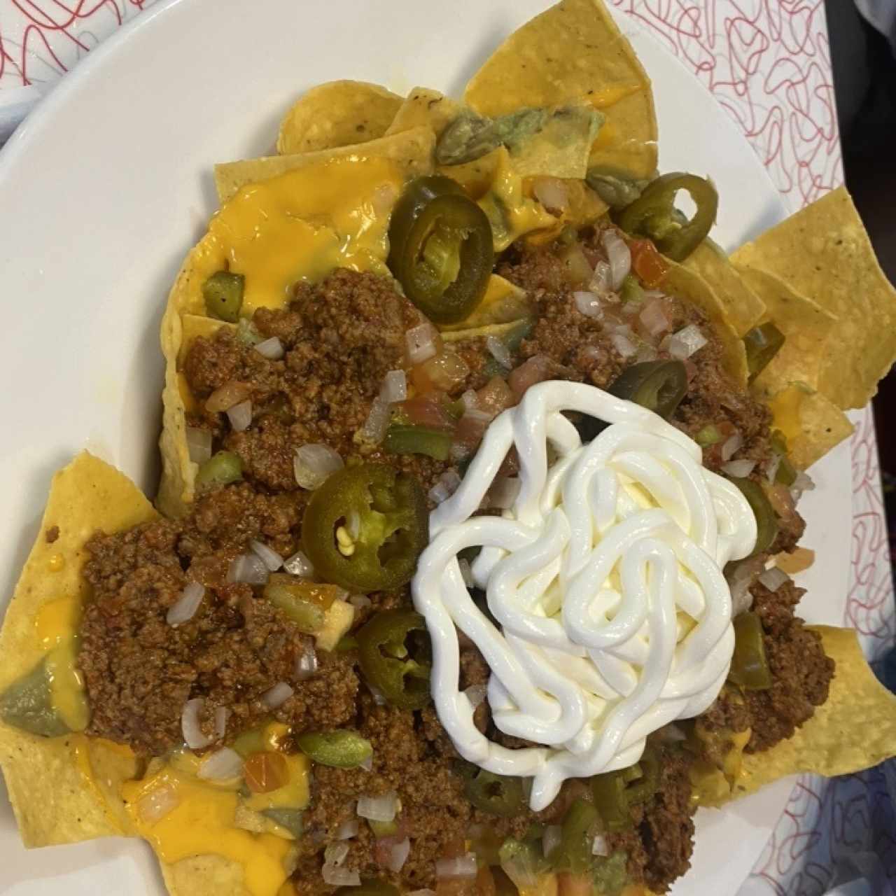 Nachos de Pollo y Carne