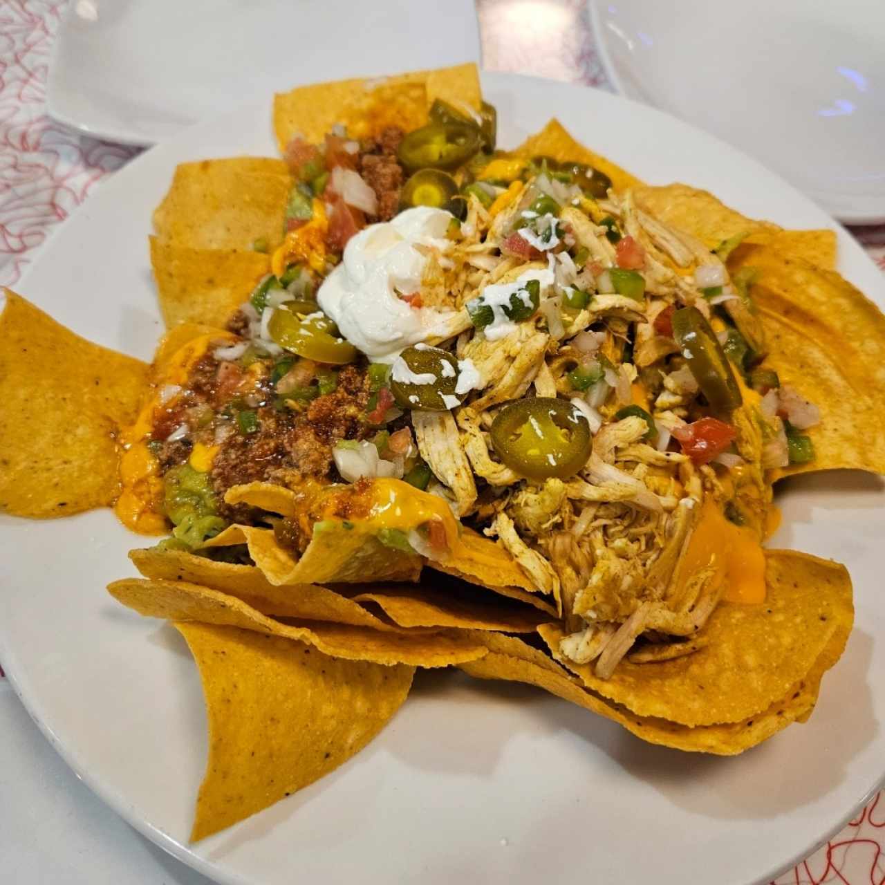 Nachos de Pollo y Carne