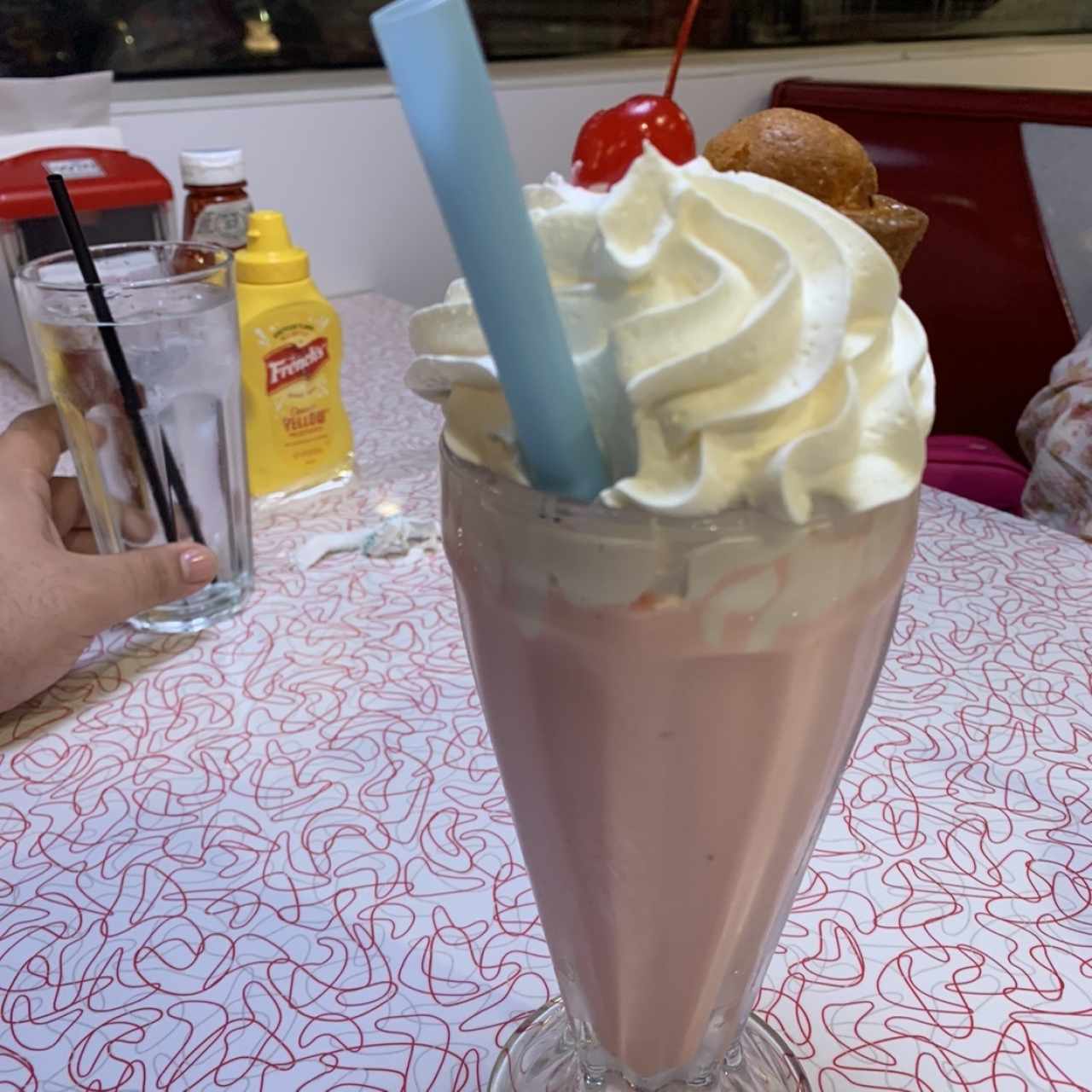 Milkshake de fresa