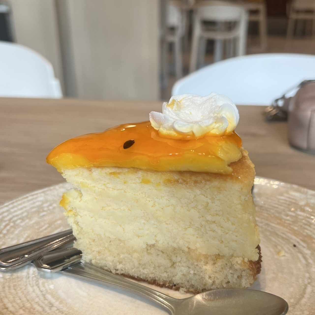 Cheese cake de maracuyá 