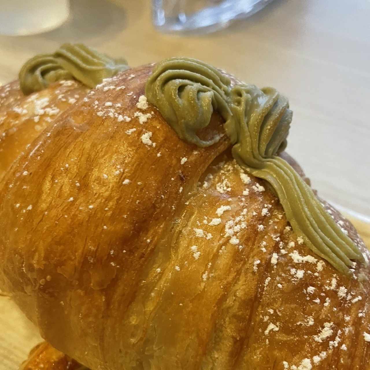 Croissant de pistacho 