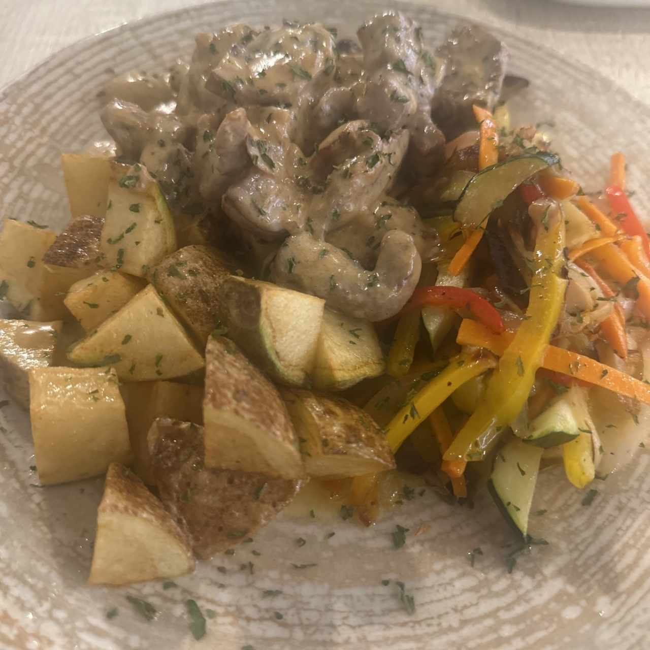 Stroganoff de res