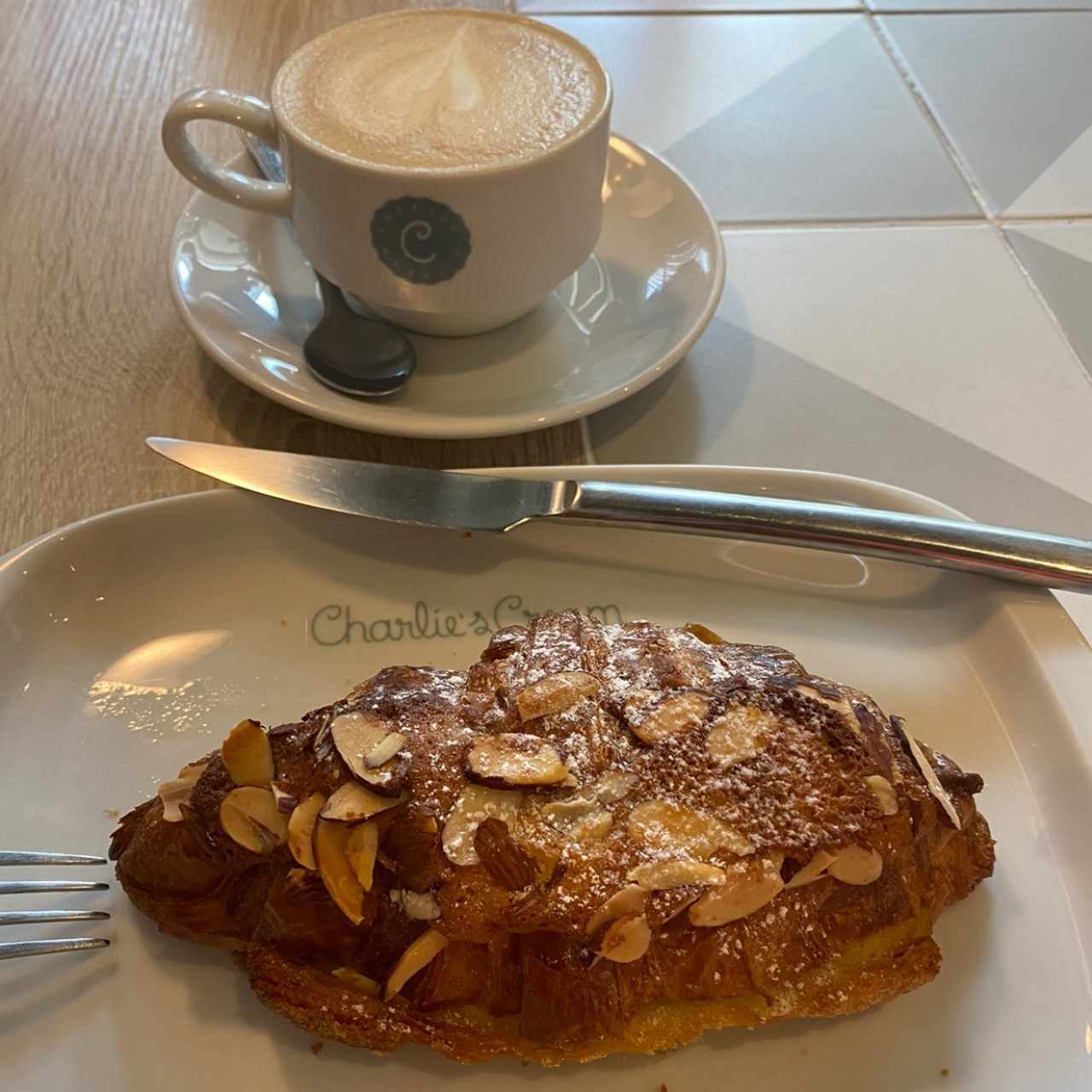 Croissant de almendras 