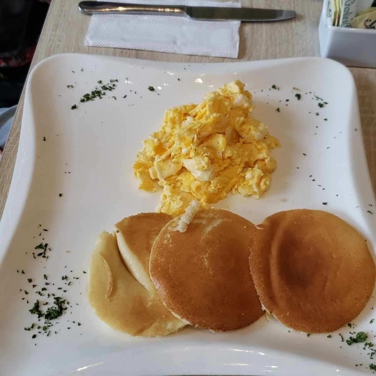 Pancakes acompañados