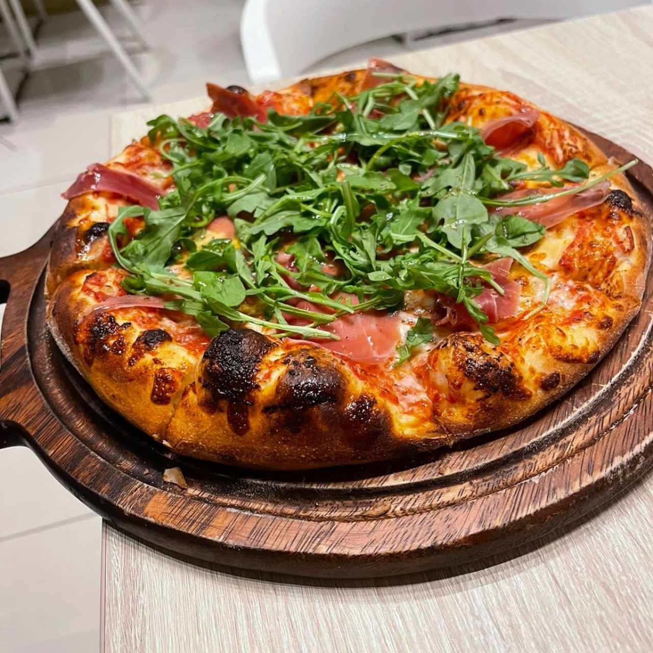 Pizza de Prosciutto