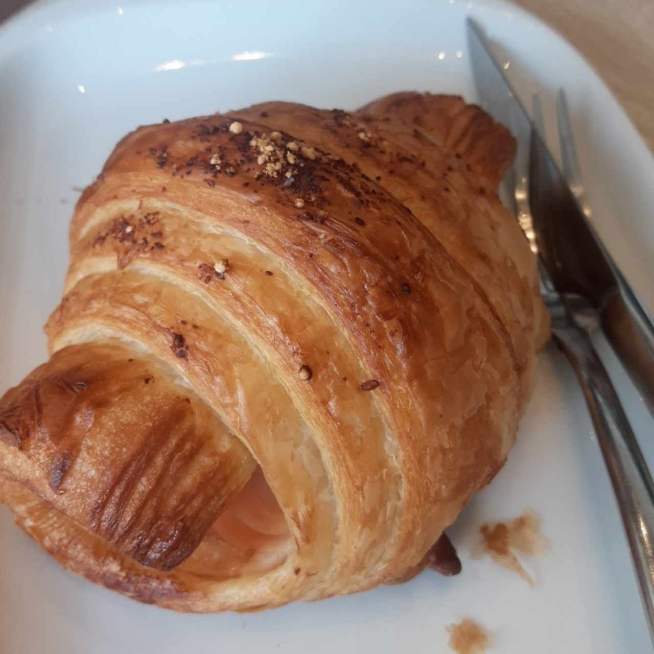 croissant de pavo y philadelfia 