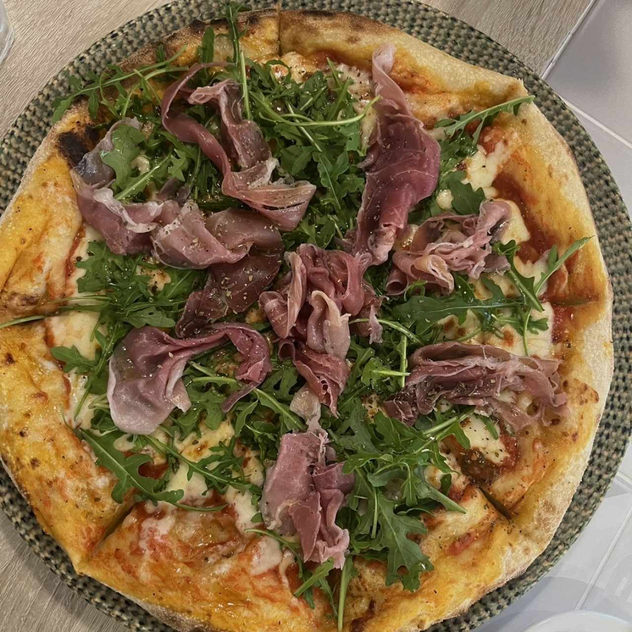 Pizza prosciutto 