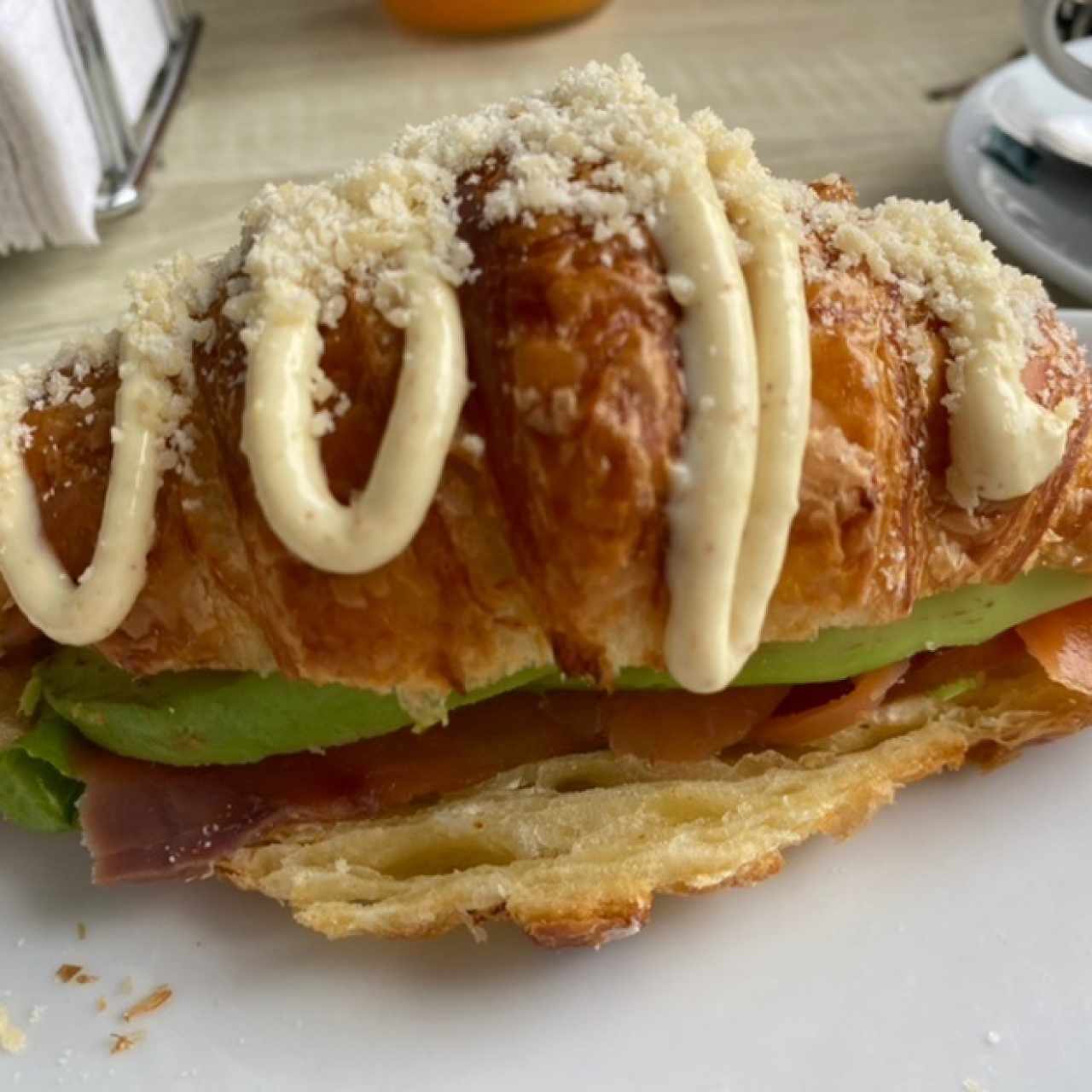 Croissant de Salmón