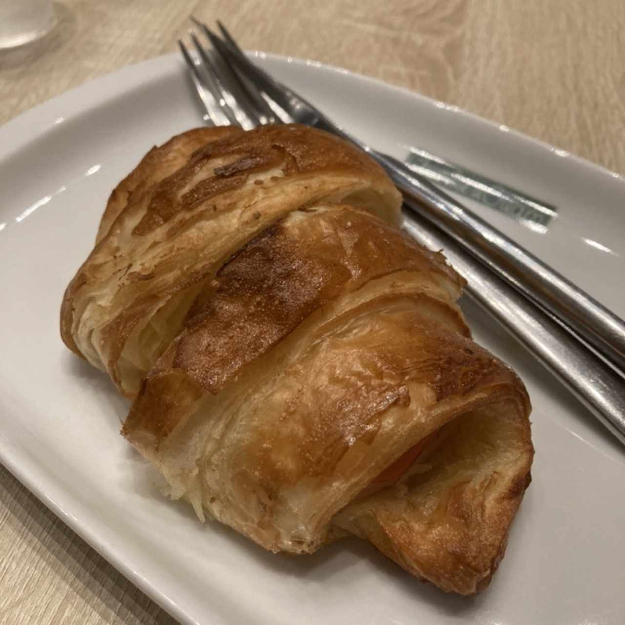 Croissant de hojaldre