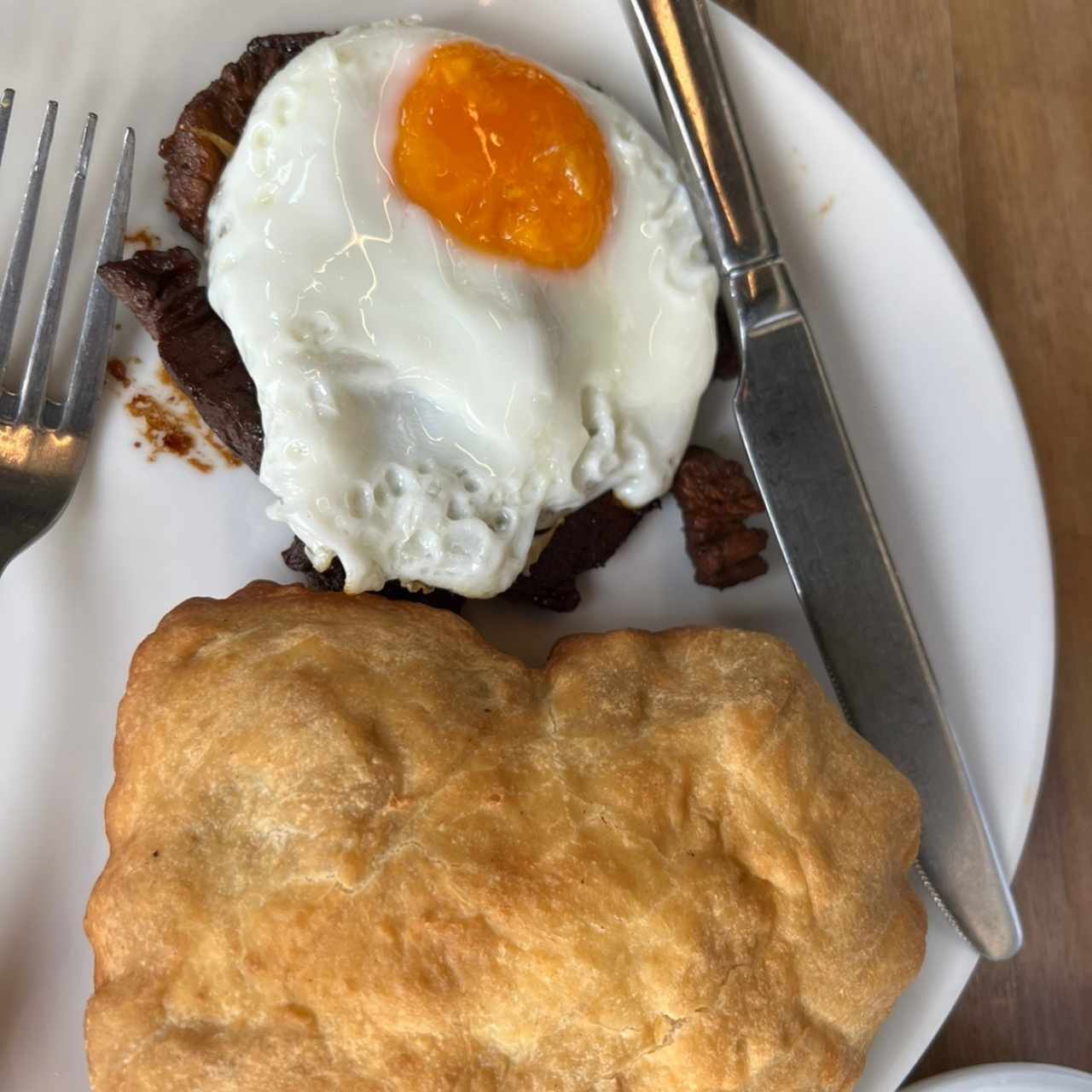 Desayuno - Filete a Caballo