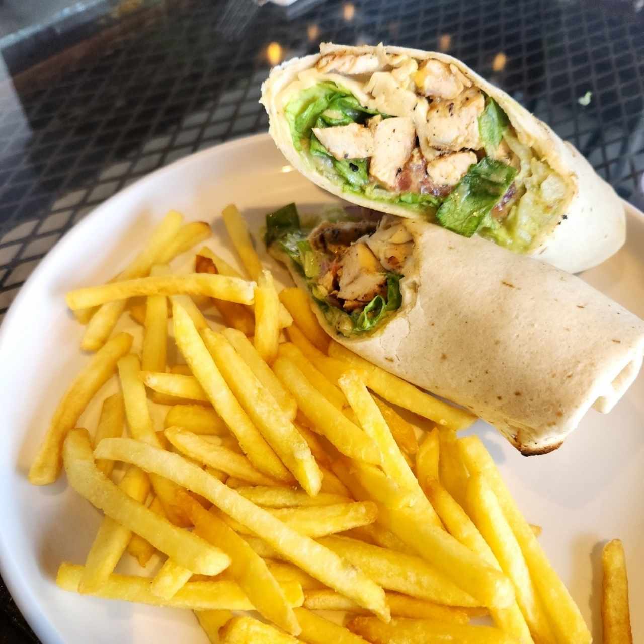 Wrap de Pollo a la Parrilla