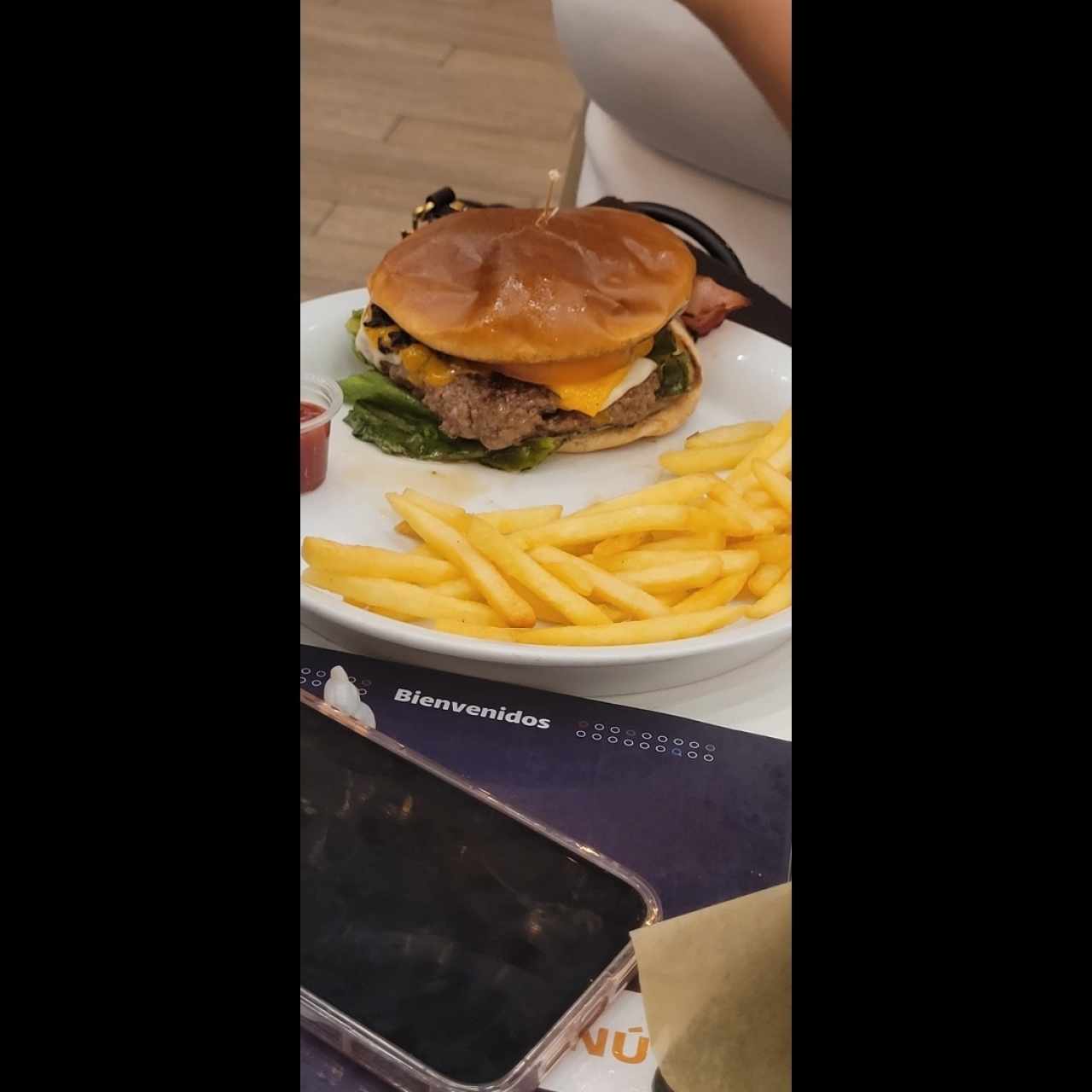 hamburguesa mika 