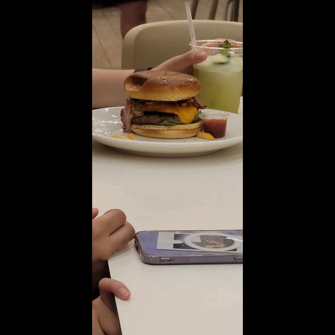 hamburguesa doble carne 