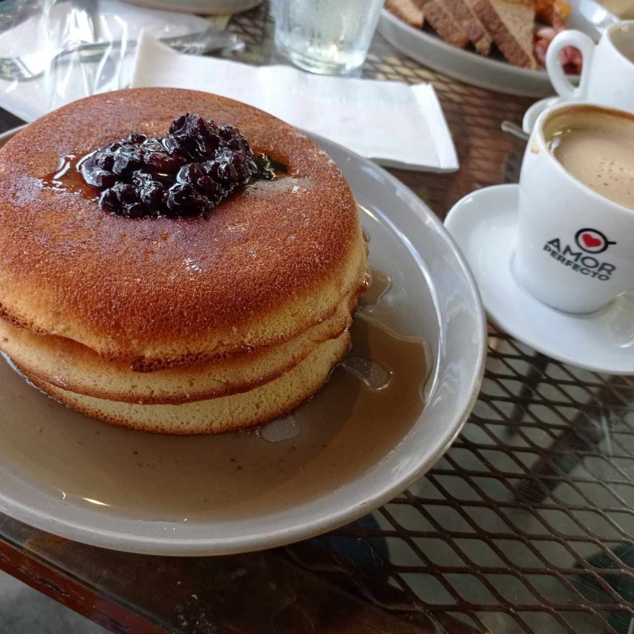 Pancakes de Frutos Rojos