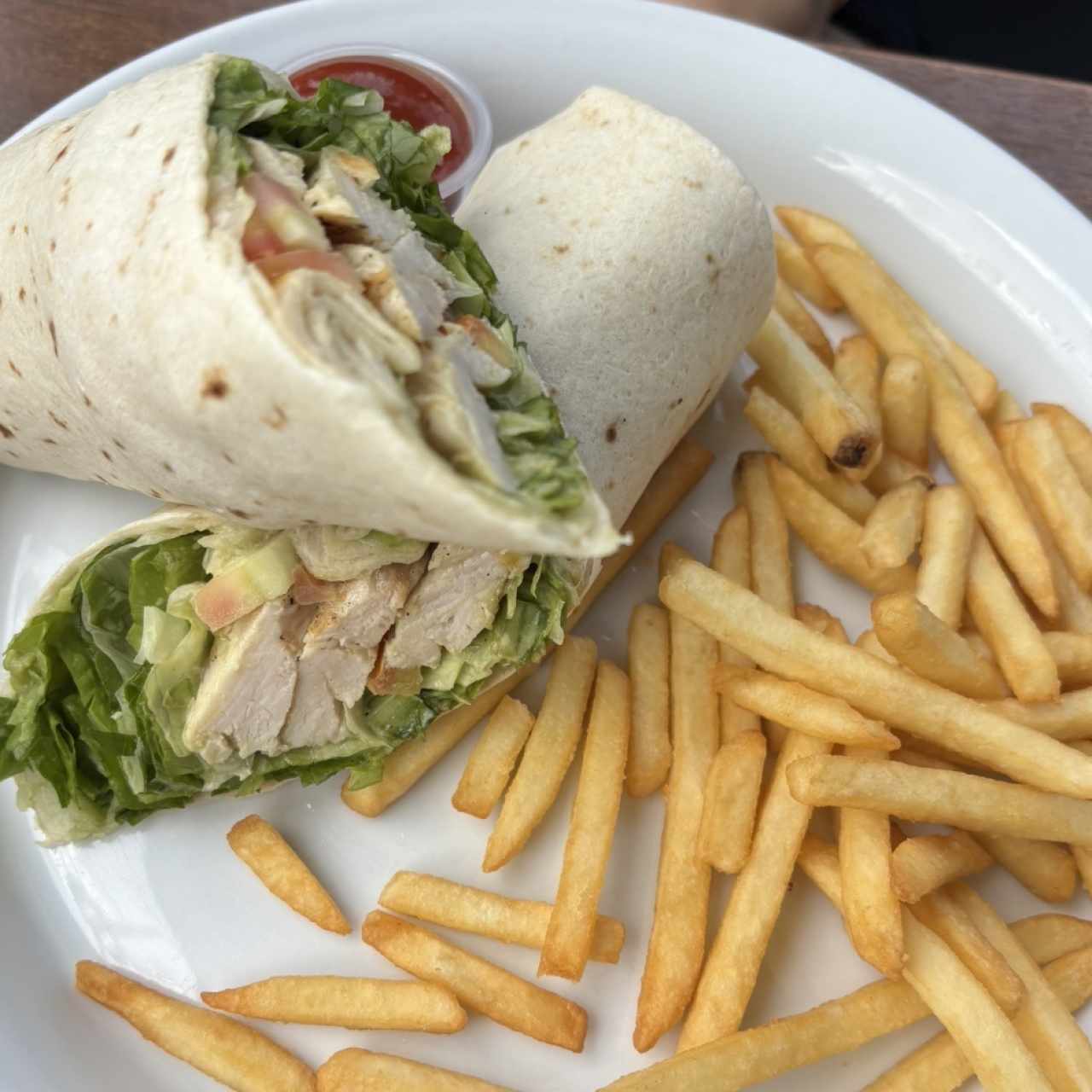 Wrap de Pollo a la Parrilla