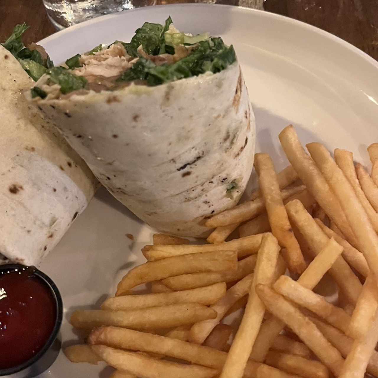 Wrap de Pollo a la Parrilla