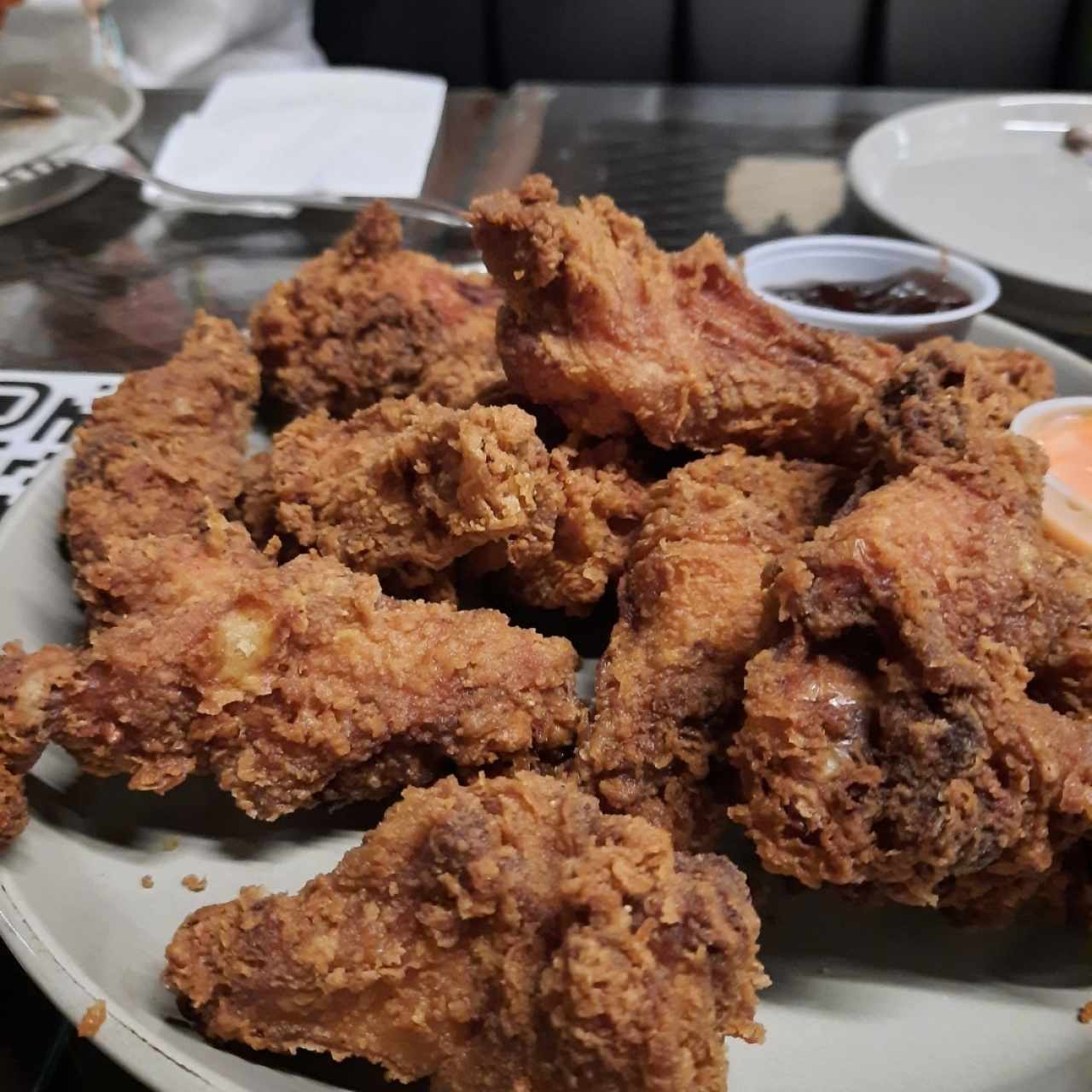 alitas de pollo