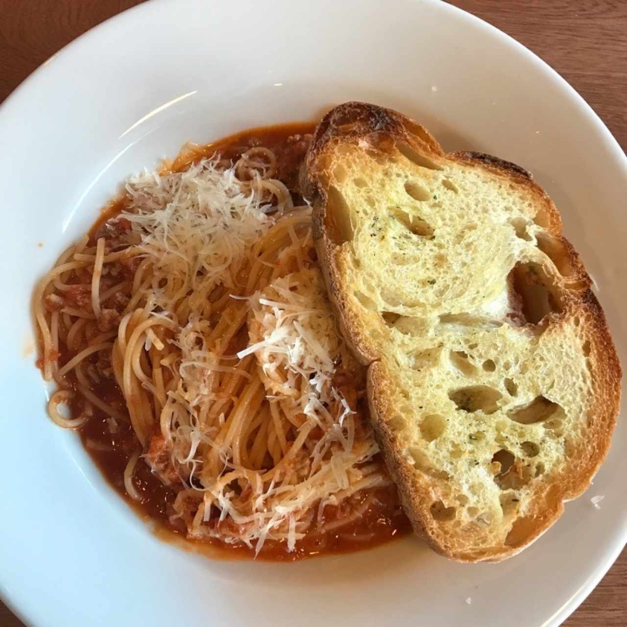 tradicional pasta boloñesa 