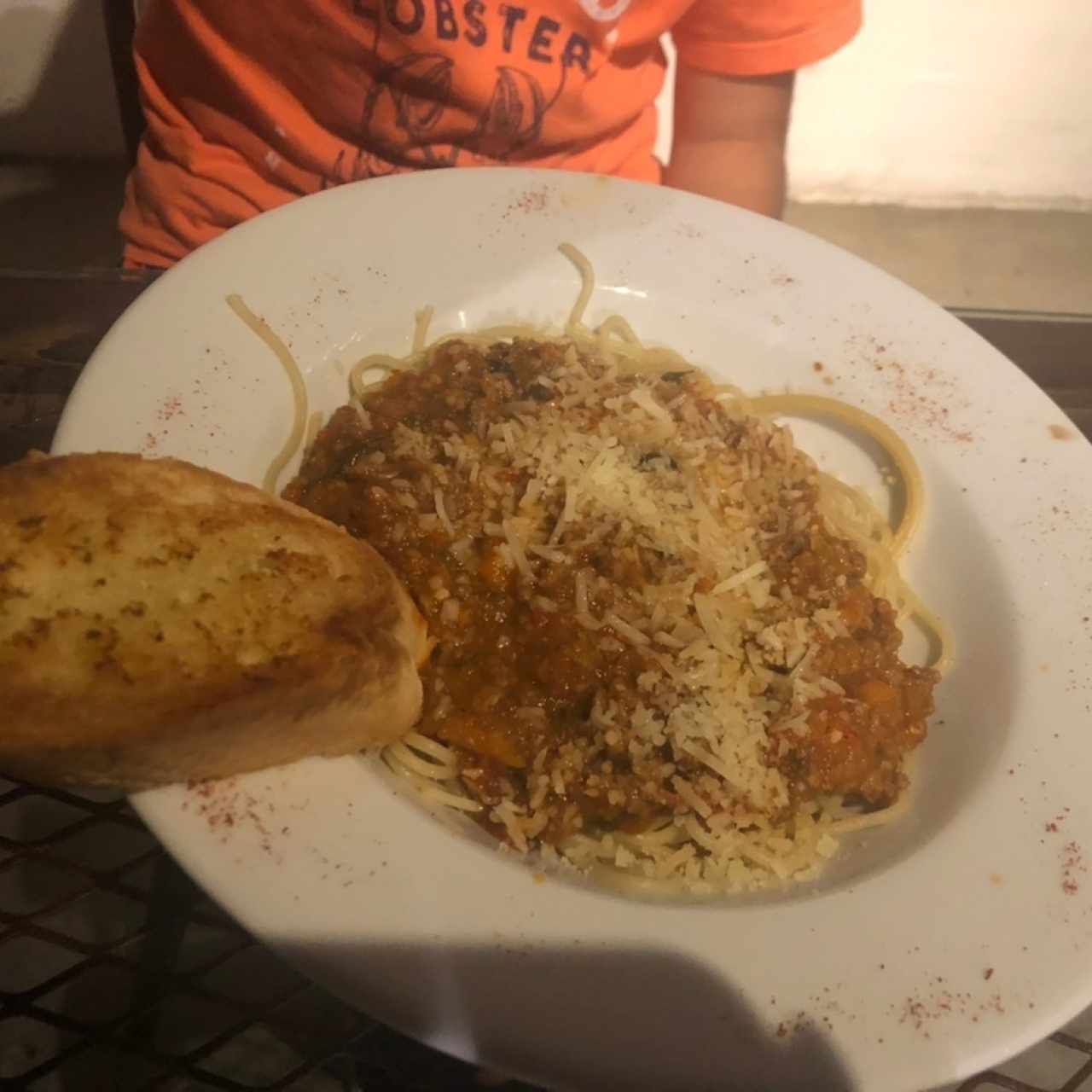 Menú - Pasta Bolognesa