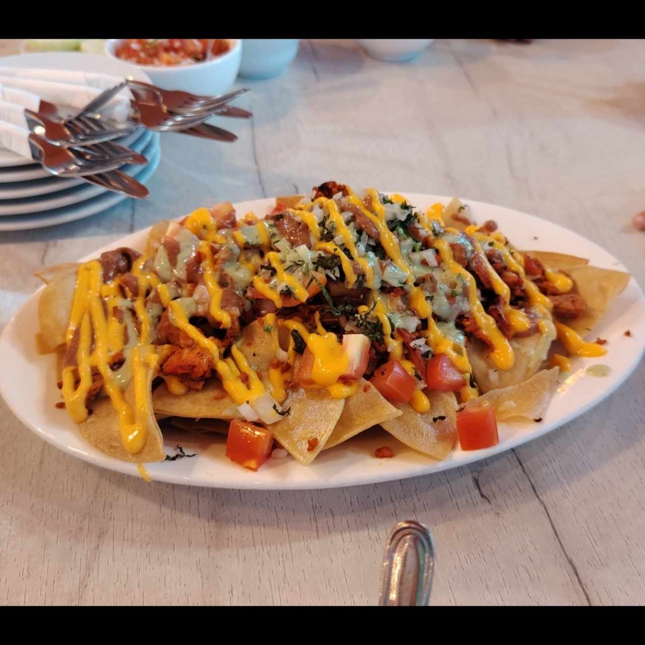 Entradas - Nachos Tarascos