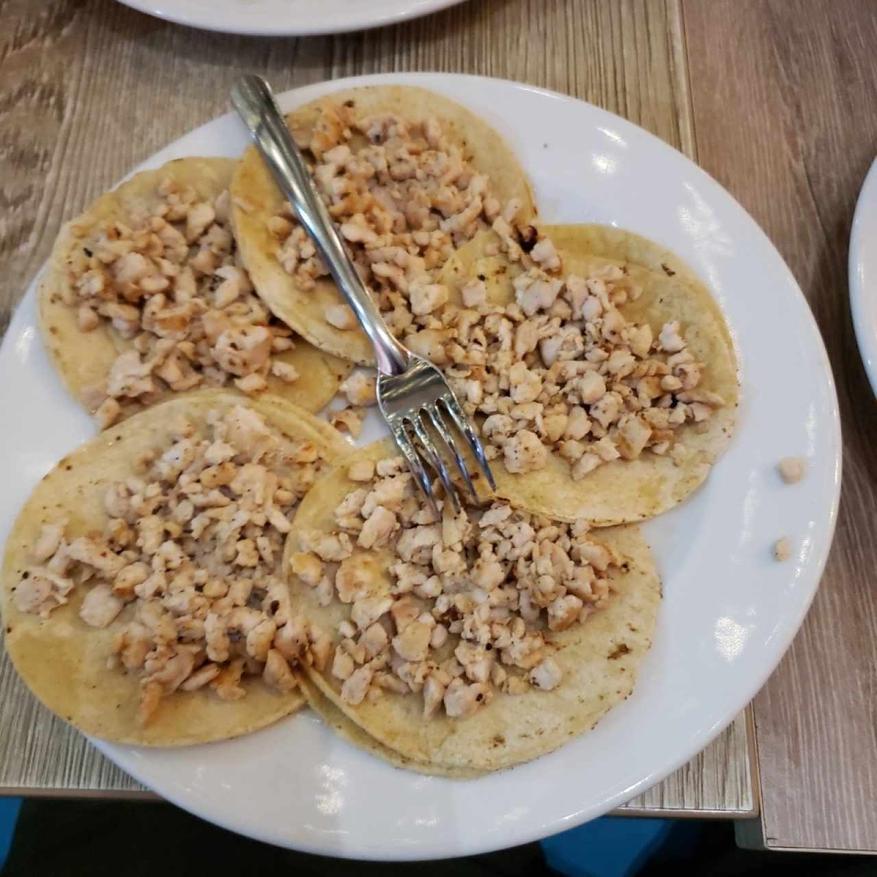 Tacos de pollo 