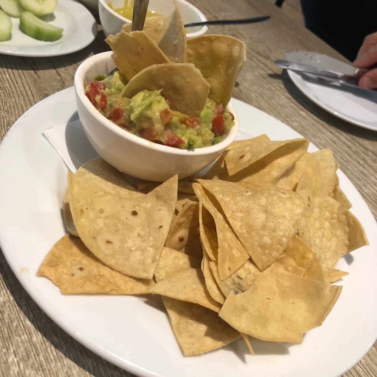 Guacamole con Totopos