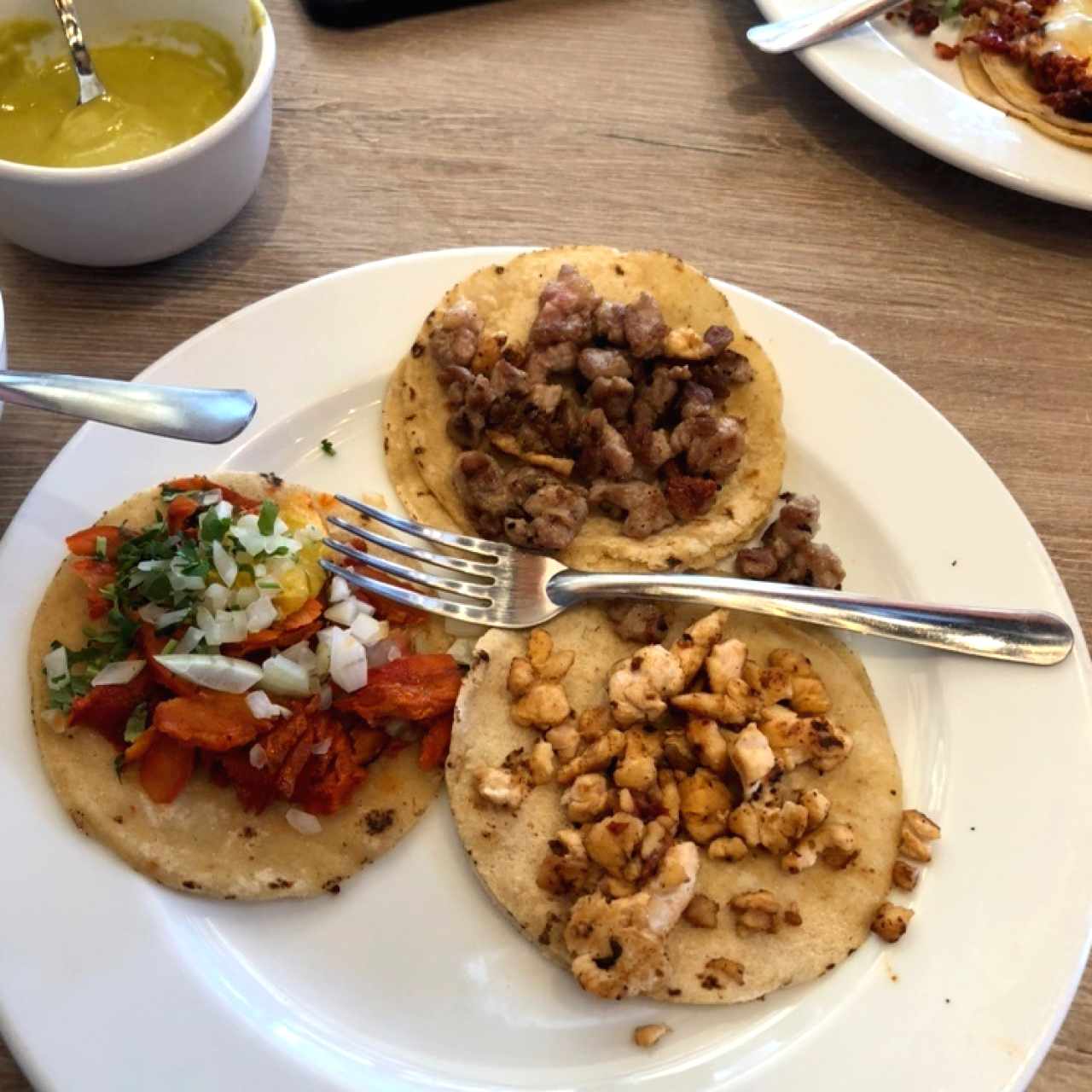 tacos de maiz 