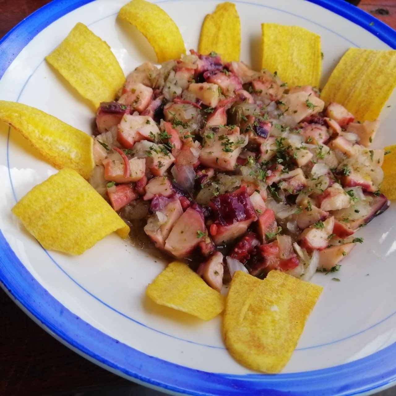 Ceviche de pulpo