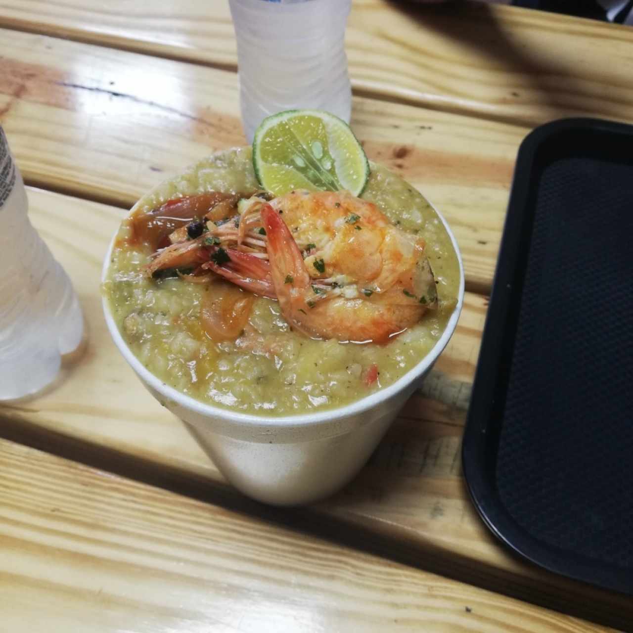 guacho de mariscos